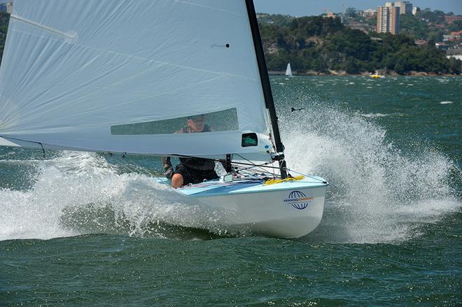 Bob Chapman - Henning Harders OK Dinghy Nationals 2017 © Bruce Kerridge